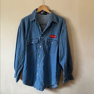 Vintage Looney Tunes Denim Jacket 100% Cotton